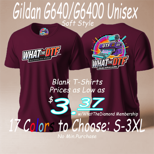 Gildan SoftStyle T-Shirt G6400 Solid Colors