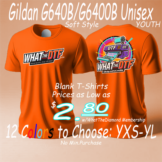 Gildan G640/64000B Youth Softstyle T-Shirt